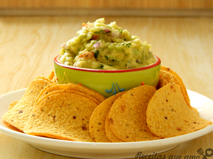 Receita de guacamole