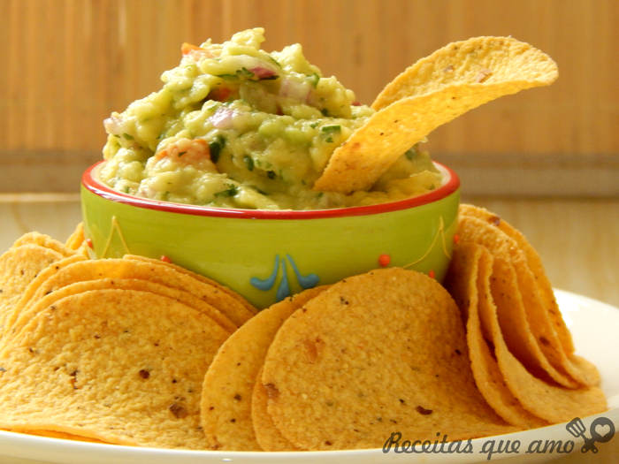 Receita de guacamole