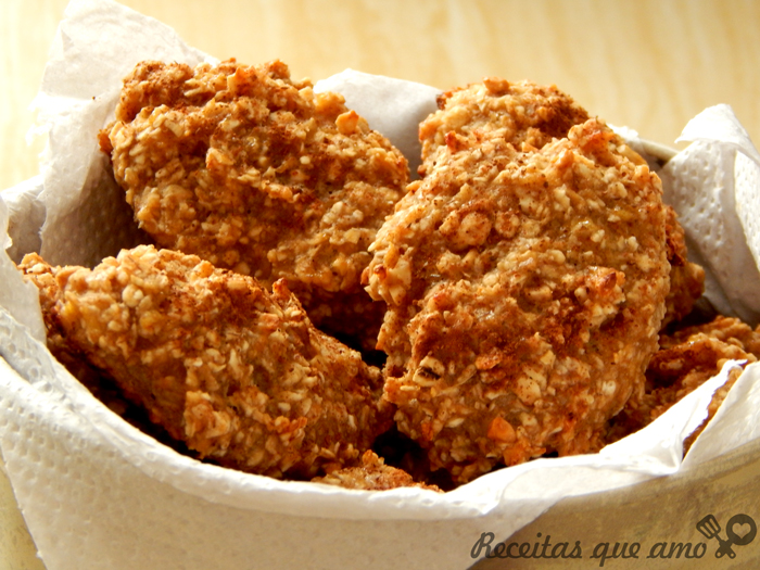 Cookies com dois ingredientes