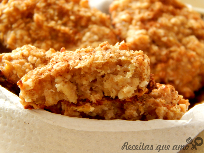 Cookies com dois ingredientes