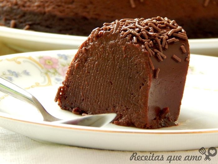 Brigadeirão de microondas