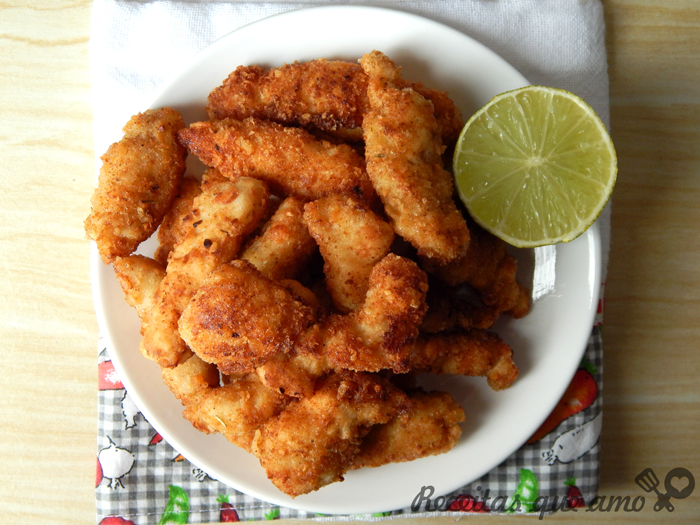 Estas iscas de frango são ótimas para acompanhar aquela geladinha do fim de semana, mas para comer no dia a dia também fica ótimo e as crianças adoram pegar