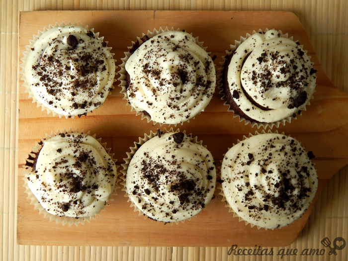 Cupcake de Óreo