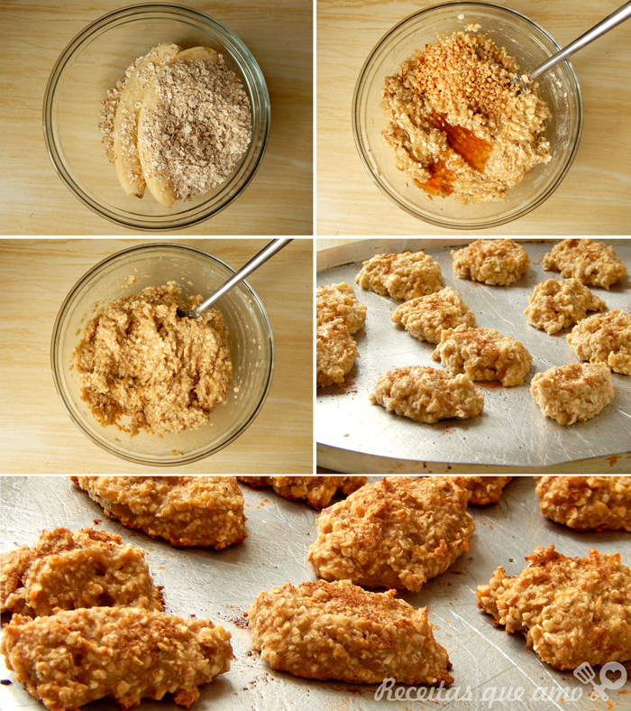 Cookies com dois ingredientes