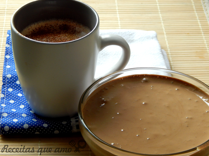 Mistura cremosa para mocaccino
