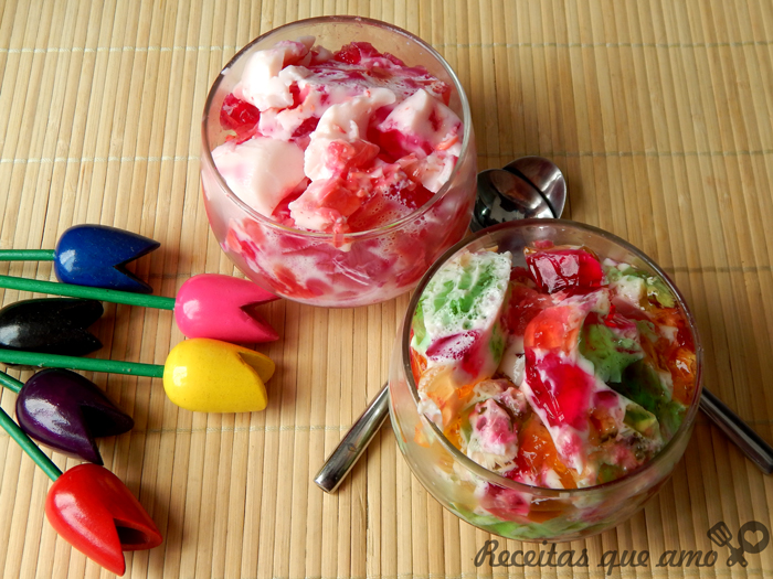 Gelatina multicolorida
