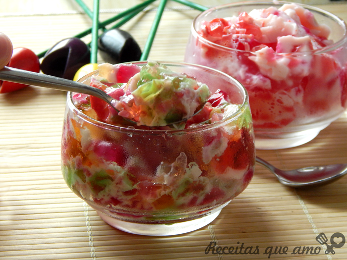 Gelatina multicolorida