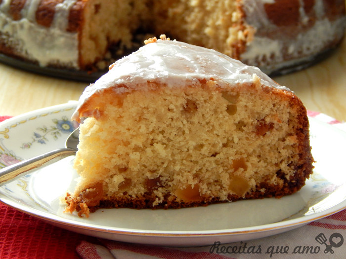 Bolo de panetone - Bolo Natalino