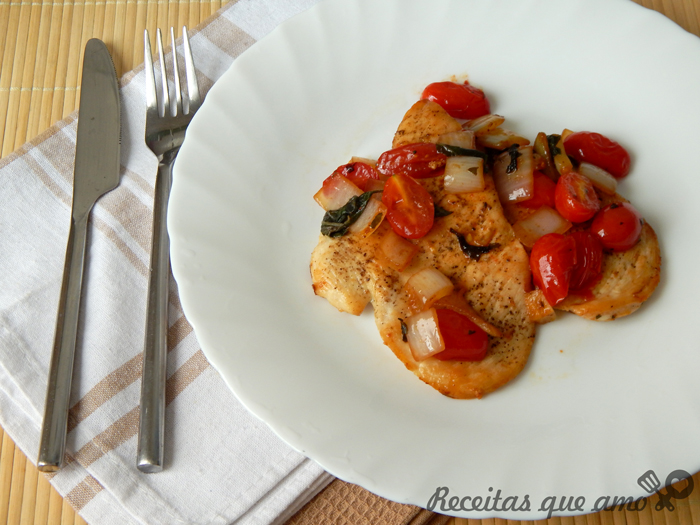 Filé de frango italiano