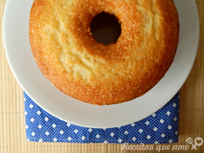 Bolo caçarola de padaria