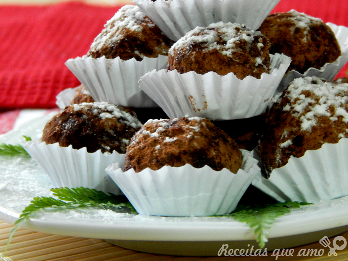 Trufas de chocolate