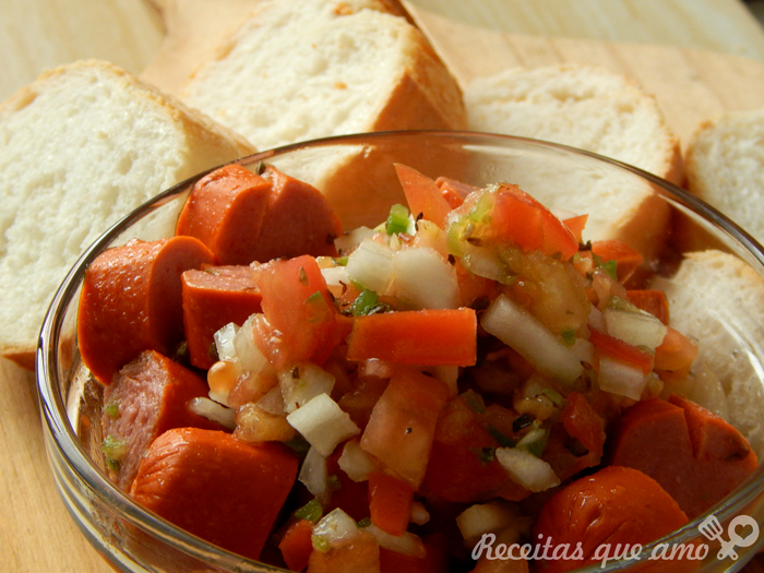 Vinagrete de salsicha