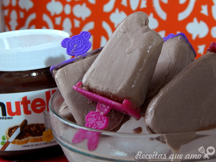 Picolé de Nutella