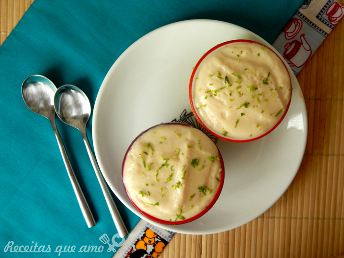 Mousse de limão fácil