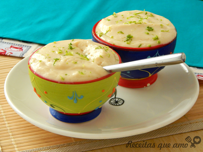 Mousse de limão fácil