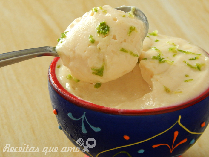 Mousse de limão fácil