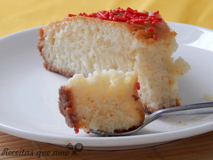 Bolo tres leches