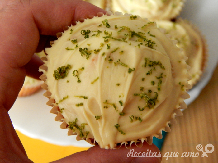 Cupcake de limão Cupcake de limão
