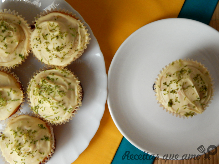 Cupcake de limão Cupcake de limão