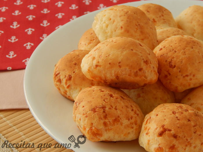 Pão de queijo com 3 ingredientes