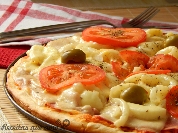 Pizza de liquidificador