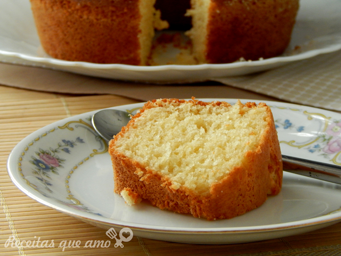 Bolo de iogurte grego Bolo de iogurte grego