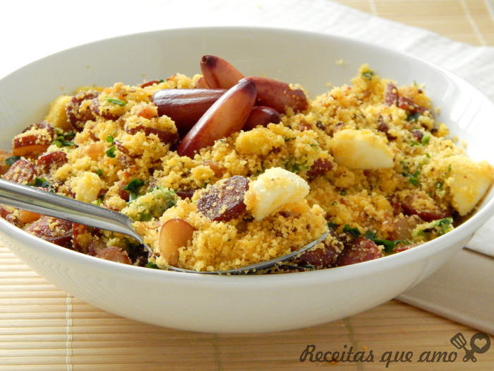 Farofa de pinhão