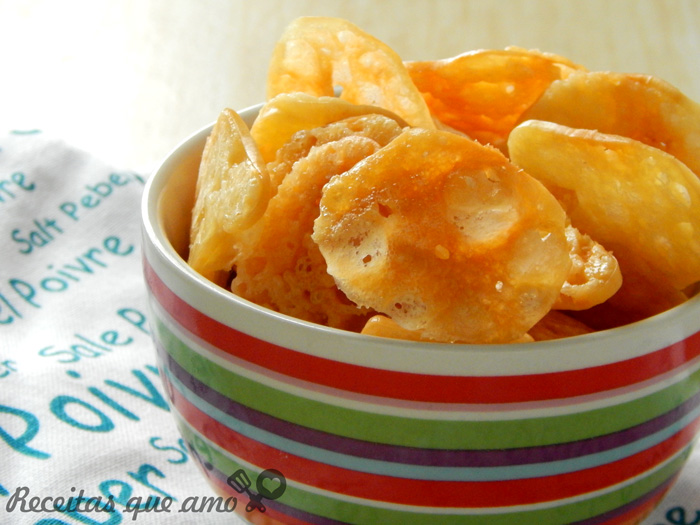 Chips de provolone
