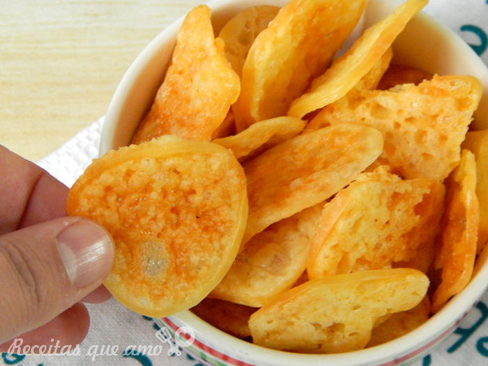 Chips de provolone