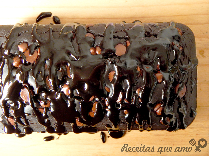 Bolo de alfarroba sem glúten
