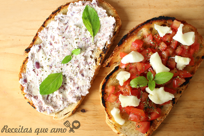 Bruschetta de azeitona