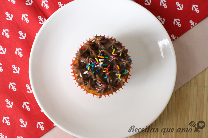 Cupcake de cenoura