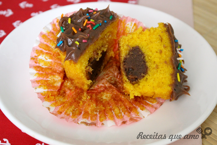 Cupcake de cenoura