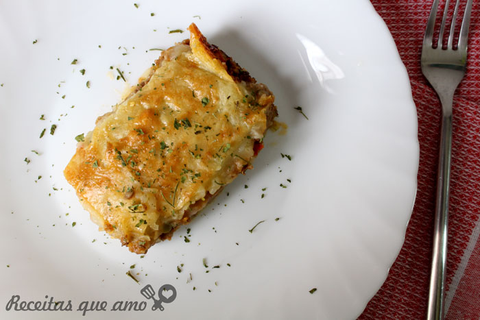 Escondidinho de carne