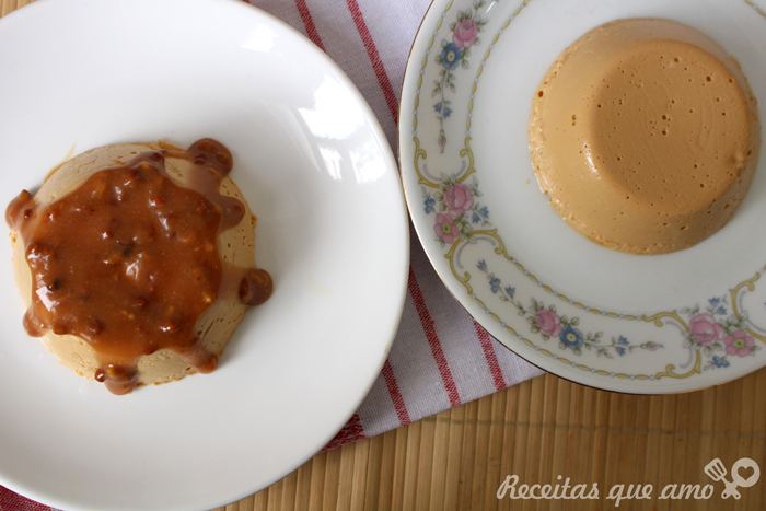 Flan de doce de leite
