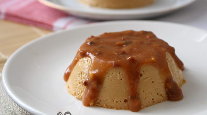 Flan de doce de leite