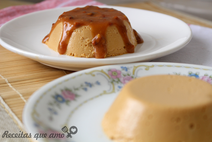 Flan de doce de leite