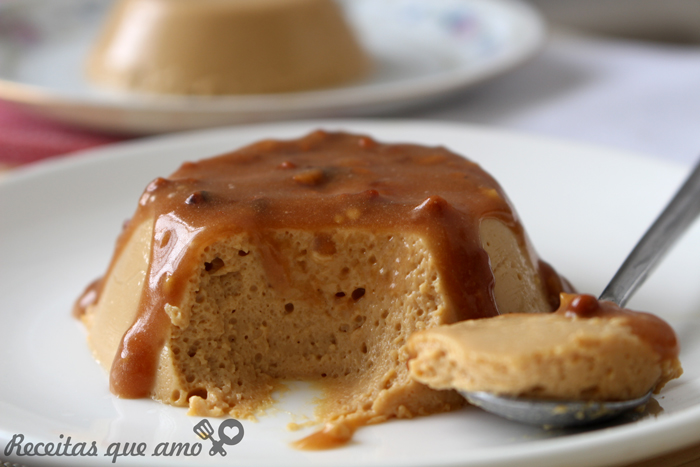 Flan de doce de leite