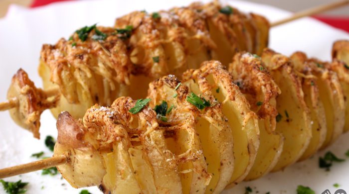 Como fazer batata espiral