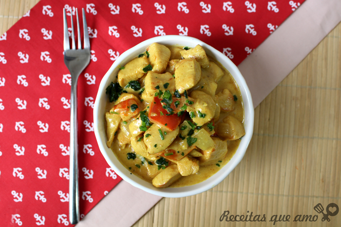 Frango ao curry
