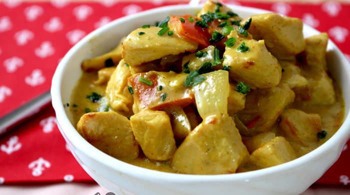 Frango ao curry