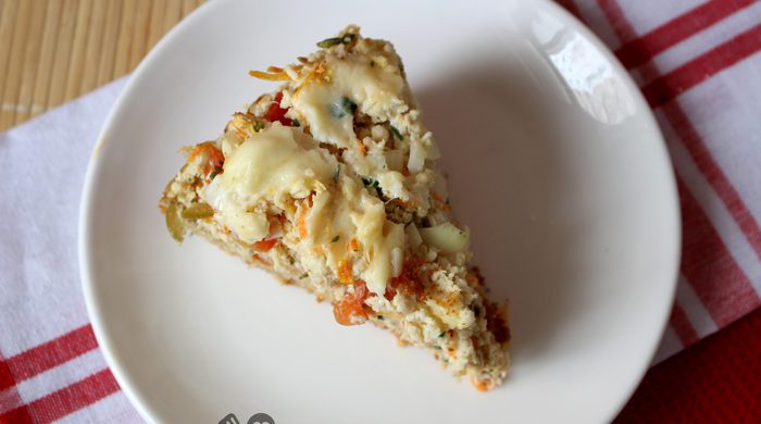 Torta integral de frango