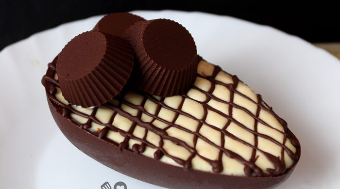 Ovo de colher com mousse de maracujá