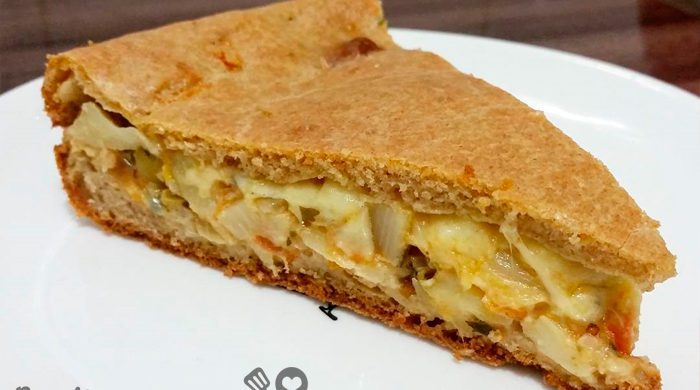 Torta integral de palmito
