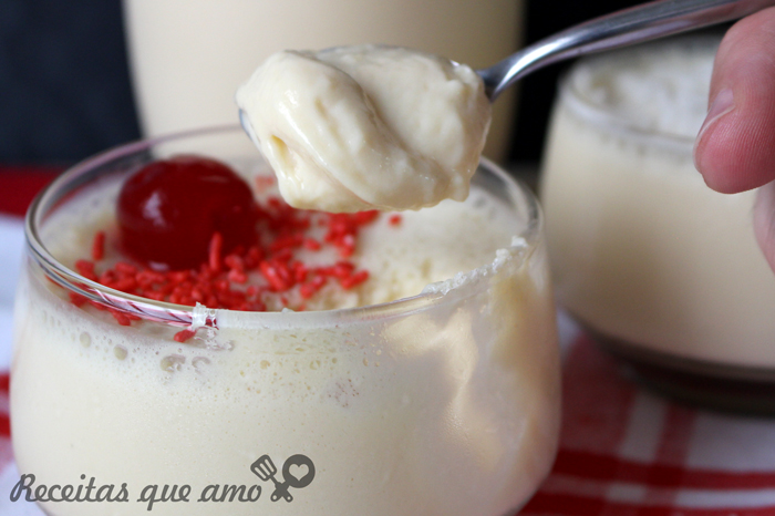 Como fazer mousse de leite em pó