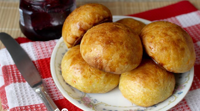 Pão de cenoura caseiro