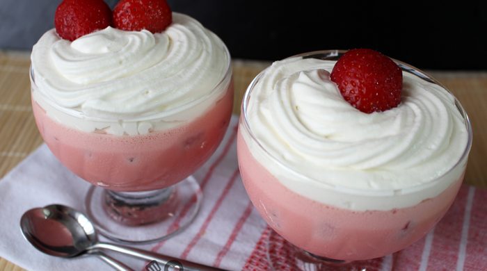 Gelado de morango