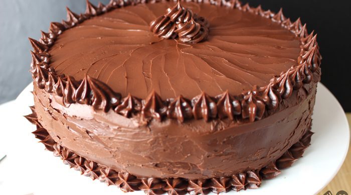 Bolo trufado 2 chocolates