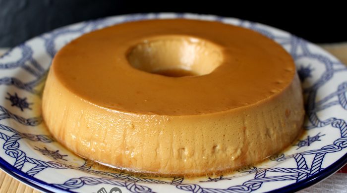 Pudim de doce de leite