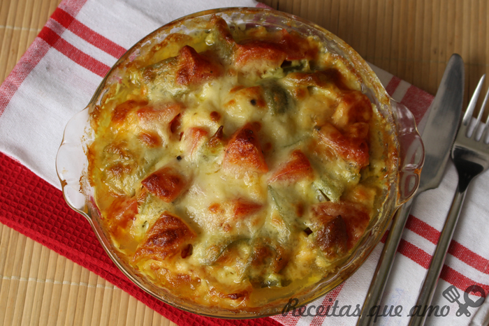 Frango gratinado fácil